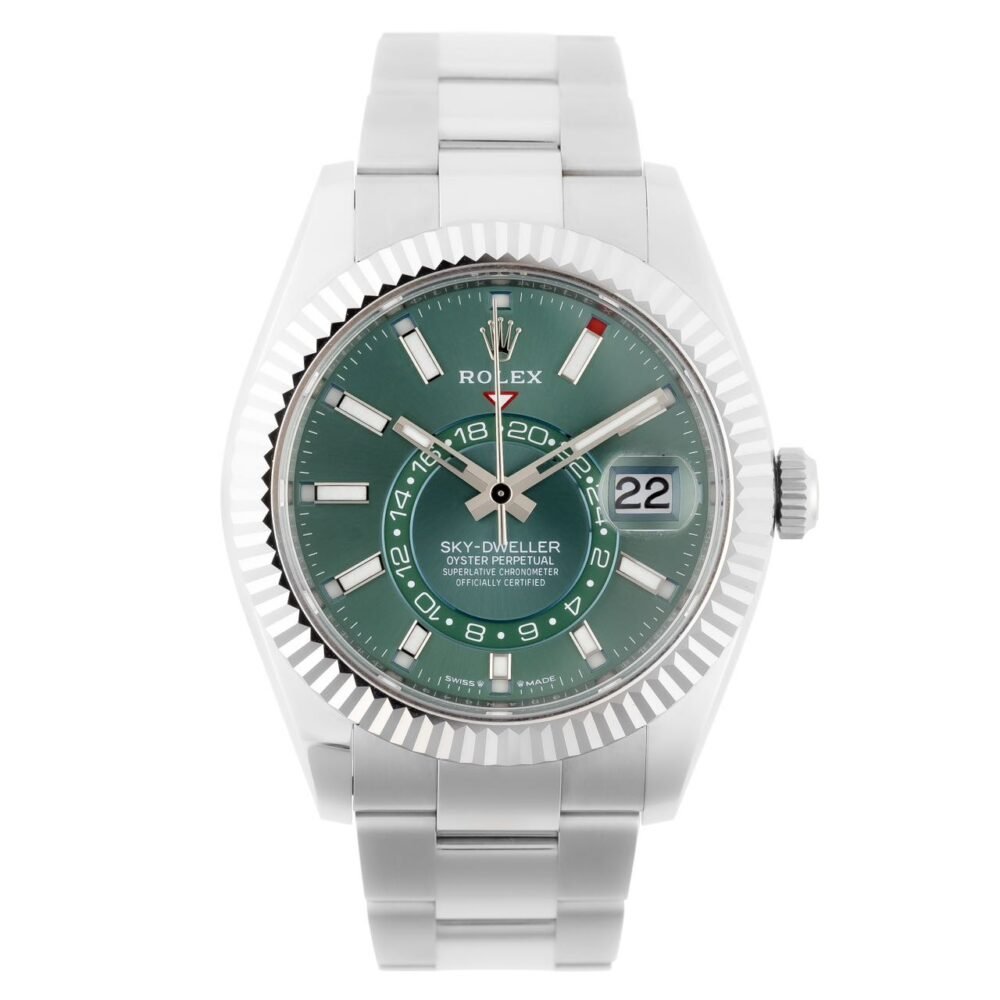 New Rolex Sky Dweller Green Dial
