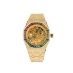 Audermars Piguet, Frosted Gold Double Balanced Wheel 37mm
