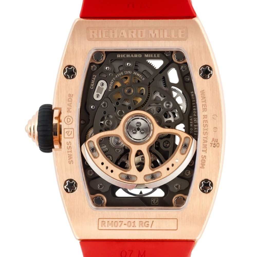 New Richard Mille RM07-01: Rosegold Medium Diamonds Set - Image 2
