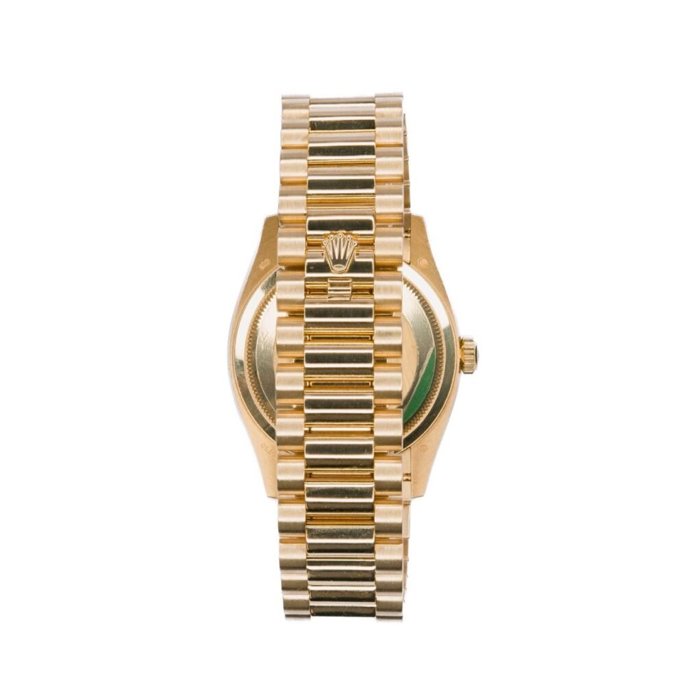 Rolex 36MM Yellowgold Daydate Pave dial - Image 2